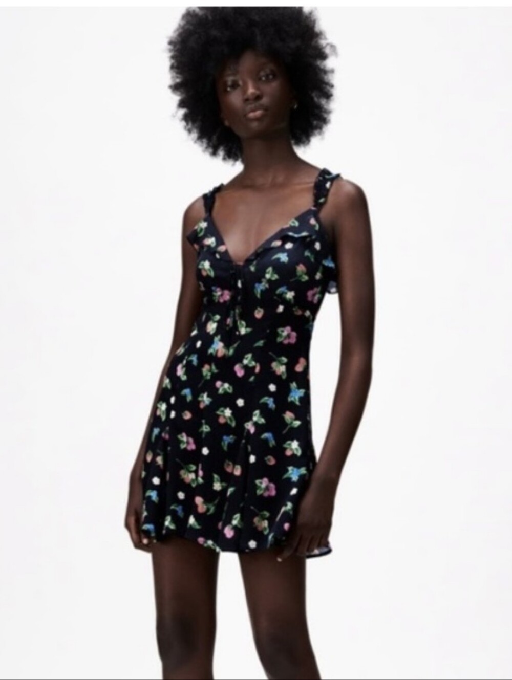 { Zara } Berry Sundress